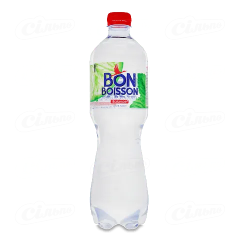 Вода мінеральна Bon Boisson лайм-м’ята з соком, 0,75л