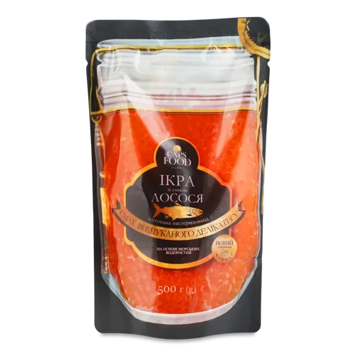 Ікра Імітована Зі Смаком Лосося, Пастеризована, д/п 500г
