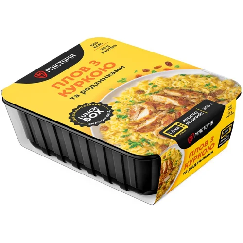 Плов М'ясторія з куркою та родзинками 350г