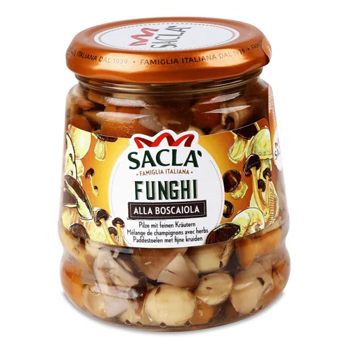 Гриби Sacla мікс травами у рослинній олії,290г