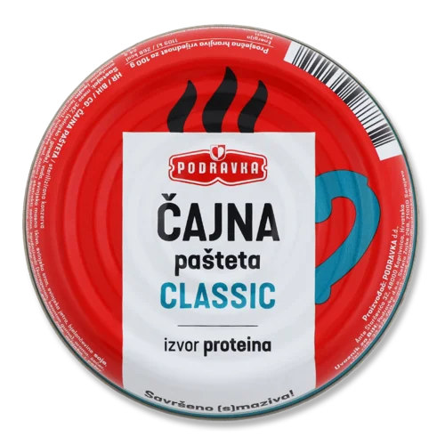 Паштет М'ясний Вищого Ґатунку Classic Podravka, з/б 95г