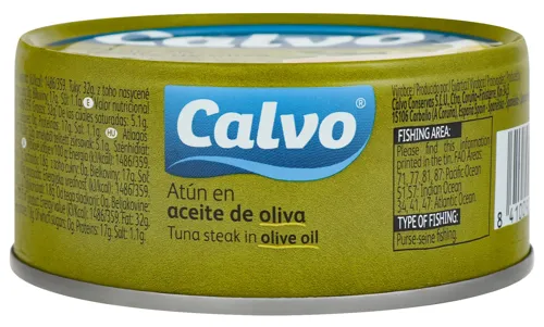 Тунець в оливковій олії Calvo з/б 160г