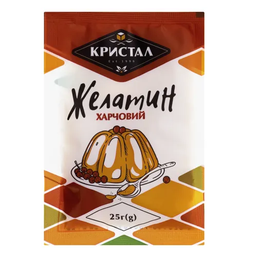 Желатин харчовий Кристал м/у 25г