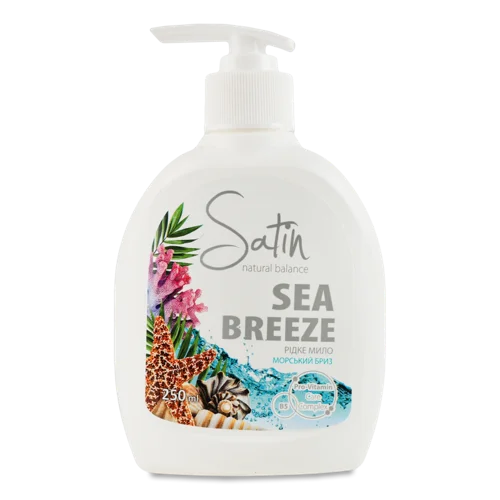 Рідке Мило Морський Бриз Satin Natural Balance, В/ґ, 250мл