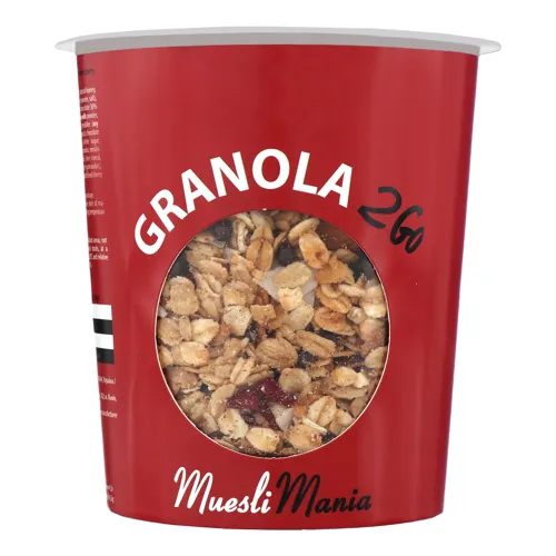 Сніданки сухі Гранола з вишнею та кокосом Cherry-Choco Granola 2Go Muesli Mania ст 70г