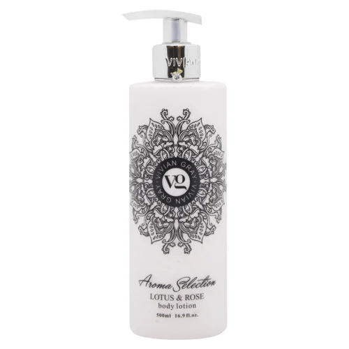 Лосьон для тіла Vivian Gray Aroma Selection Лотос і троянда 500мл