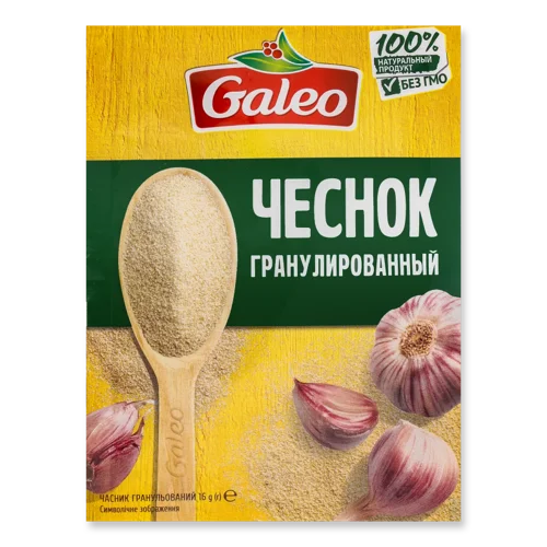 Гранульований Часник Galeo, вищого ґатунку, м/у 16г