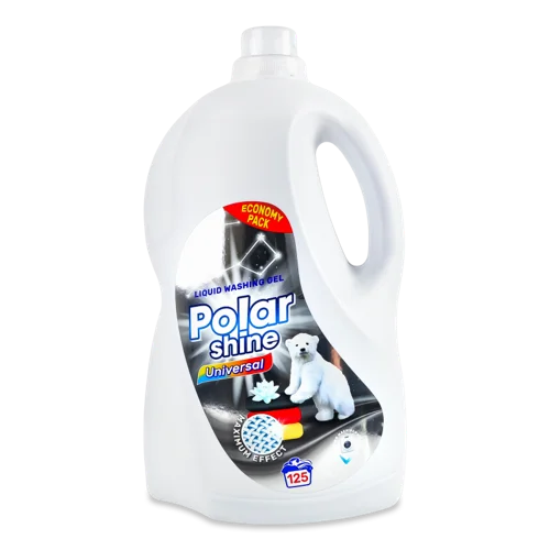 Гель для Прання Білої та Кольорової Білизни Universal Polar Shine, 5л
