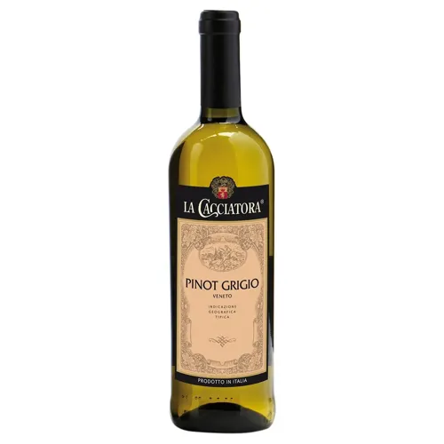 Вино La Cacciatora Pinot Grigio біле сухе 12% 0,75л