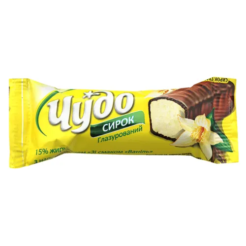 Сирок 15% глазурований Ваніль Чудо 36г