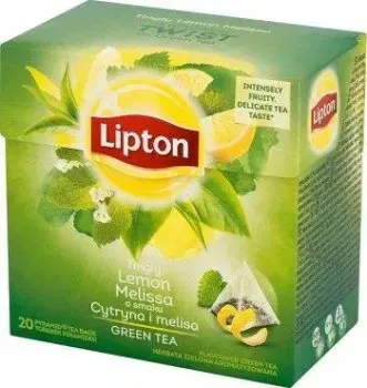 Чай Lipton Lemon Melissa Зелений пакетований 20 шт. 32г.