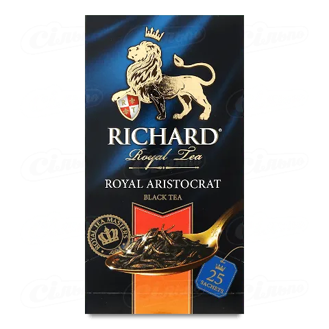 Чай Richard Royal Aristocrat чорний байховий в упаковці