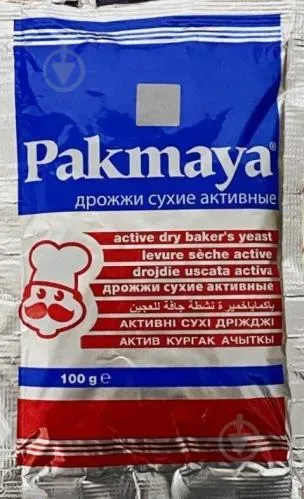Дріжджі сухі Кристал 100г п/ет ТМ Pakmaya