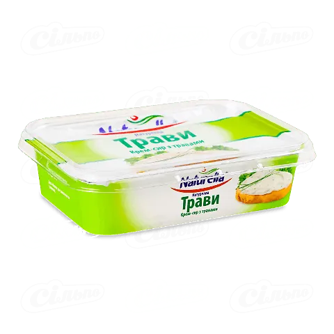 Сир Naturella «Вершковий» з травами 14%, 150г