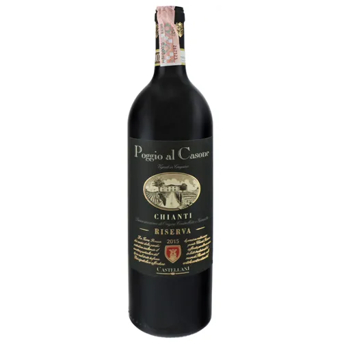 Вино Poggio al Casone Riserva червоне сухе 12.5% 0.75л