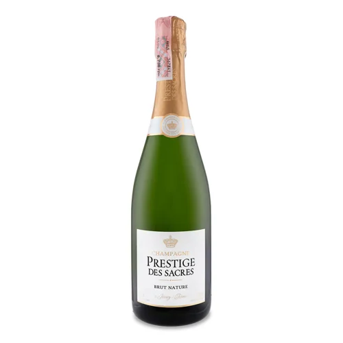 Шампанське Prestige des Sacres Brut Nature 0,75л