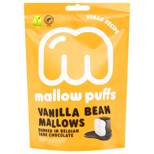 Маршмеллоу Baru в шоколаді з ваніллю веганські 100г