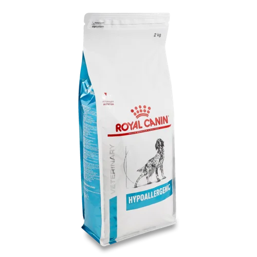 Корм сухий повнораціонний дієтичний для дорослих собак Hypoallergenic Veterinary Royal Canin, в/к, 2кг