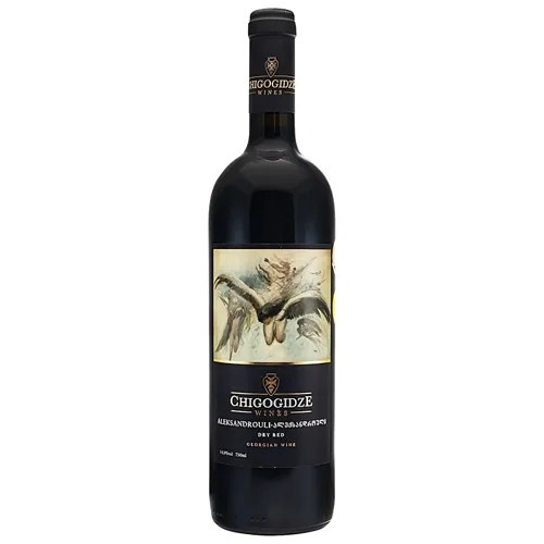 Вино Chigogidze Aleksandrouli червоне сухе 13,5% 0,75л