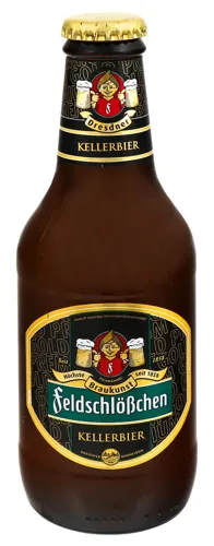 Пиво 0.25л 4.8% світле нефільтроване пастеризоване Kellerbier Feldschlobchen пл