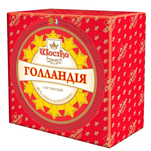 Сир Шостка Голландія 45%