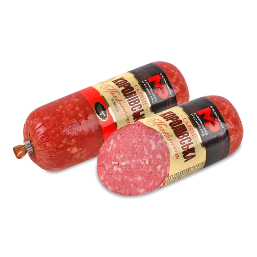 Ковбаса Напівкопчена Салямі Королівська Вищого Ґатунку, 0.28 кг