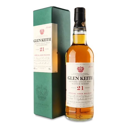 Віскі Односолодове Шотландське Aged 21 Years, 43% к/у, 700мл