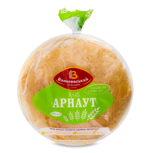 Хліб Арнаут Вищого Ґатунку, м/у 650г