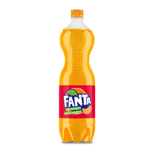 Напій Fanta безалкогольний газований смак мандарин 1.5л
