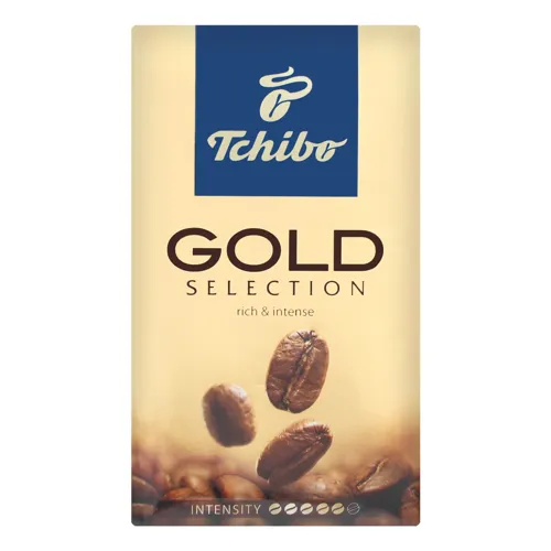 Кава натуральна смажена мелена Gold Selection Tchibo вищого ґатунку 250г