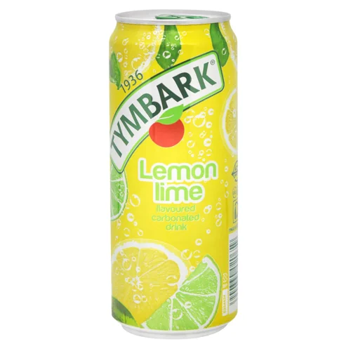 Напій газований Tymbark Лимон, лайм 0,33л