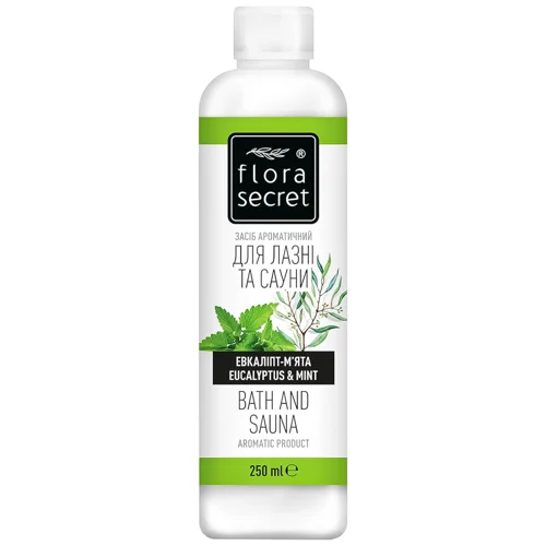 Засіб ароматичний Flora Secret Евкаліпт-М'ята для лазні та сауни 250мл