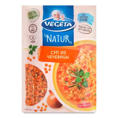 Суп Vegeta Natur з сочевиці,120г