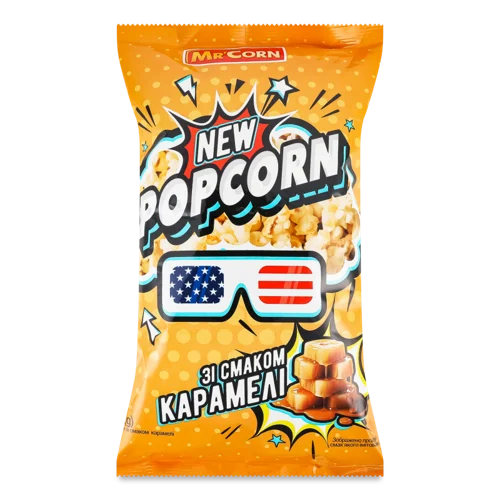 Попкорн Карамельний Mr'Corn, вищого ґатунку, м/у 90г