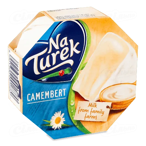 Сир Naturek Camembert 60%, 120г