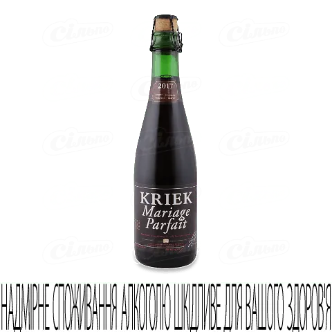 Пиво Boon Kriek Mariage Parfait темно-червоне, 0,375л