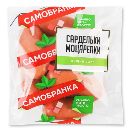 Сардельки Варені Моцарелки Самобранка, кг