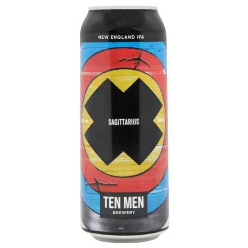 Пиво Ten Men Sagittarius світле нефільтроване 4,9% 0,5л