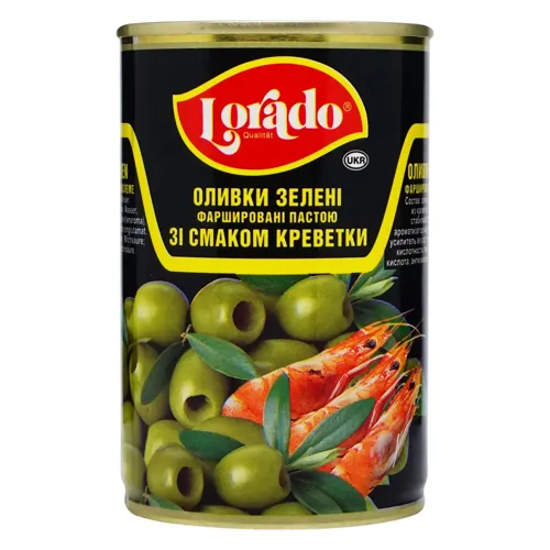 Оливки Lorado з креветкою 300г
