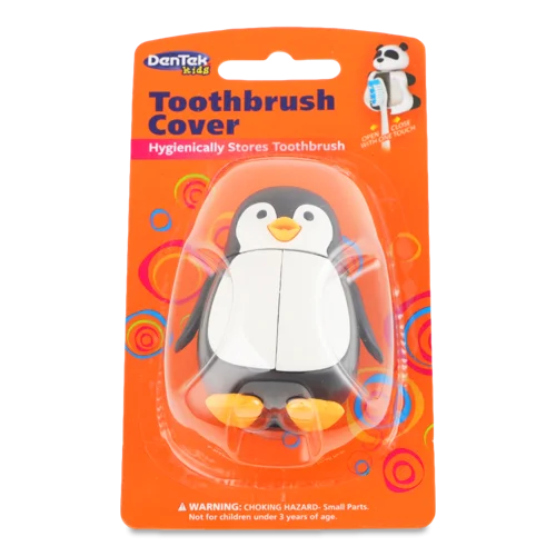 Футляр для Зубної Щітки Пінгвін Kids DenTek, Пластикова Пляшка, 1шт