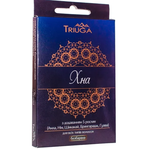Хна Triuga Herbal Аюрведична безбарвна 35г