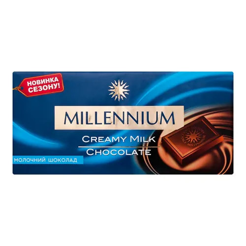 Шоколад молочний Millennium м/у 100г