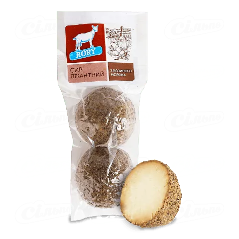 Сир «Лавка традицій» Rory «Пікантний» козиний 40%, кг