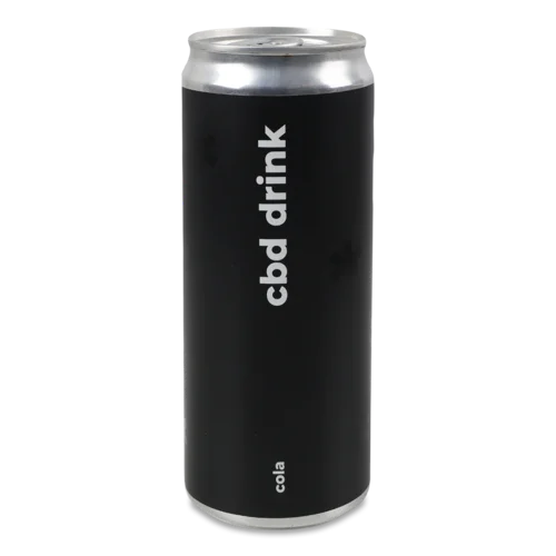 Напій Безалкогольний Середньогазований Ароматизований Cola CBD, з/б 330 мл