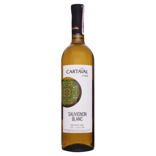 Вино 0.75л 9.5-14% біле сухе Sauvignon Blanc Cartaval пл