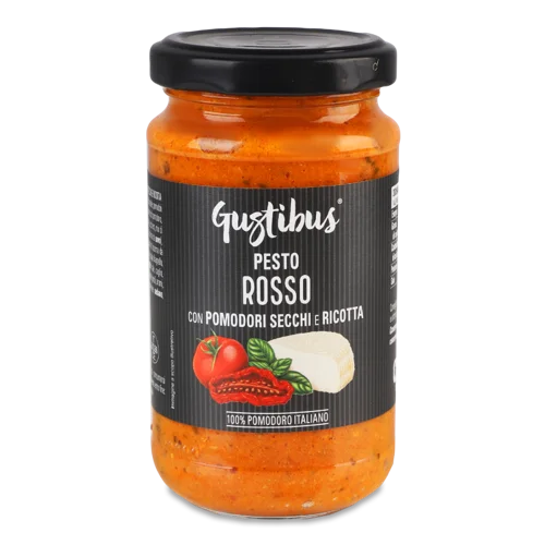 Соус Песто Росо Gustibus, с/б 190 г