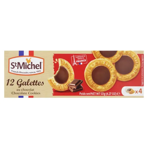Печиво StMichel галетне з шоколадом 121г