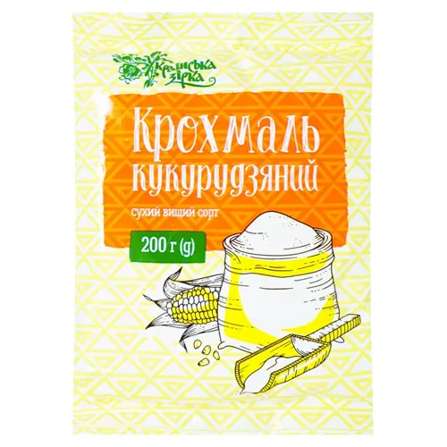 Крохмаль Українська зірка Кукурудзяний 200г