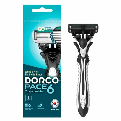 Бритва Чоловіча Dorco Pace Одноразова 6 Лез, 1шт, в/ґ