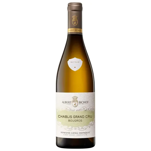 Вино Albert Bichot Chablis Grand Cru Bougros Domaine Long Depaquit біле сухе 0.75л